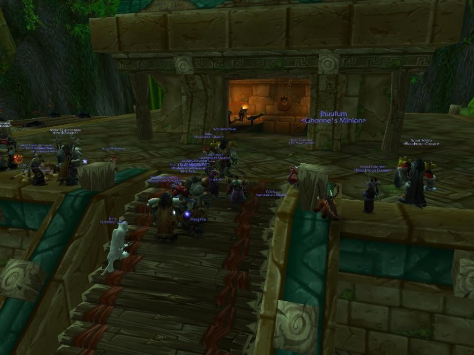 Skullcrushers and allies in Zul Gurub