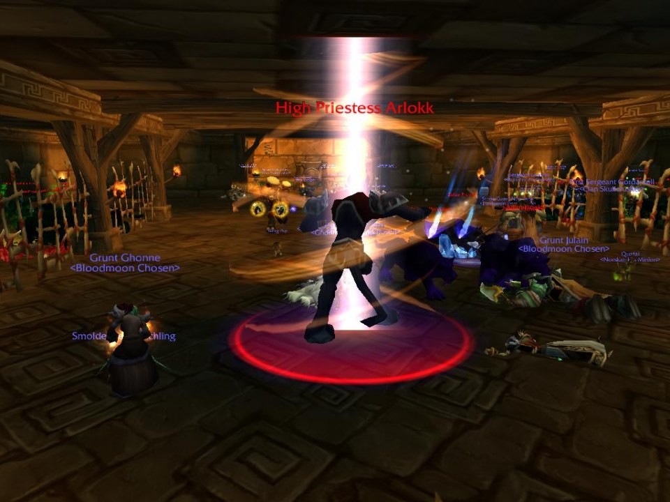 Skullcrushers and allies in Zul Gurub