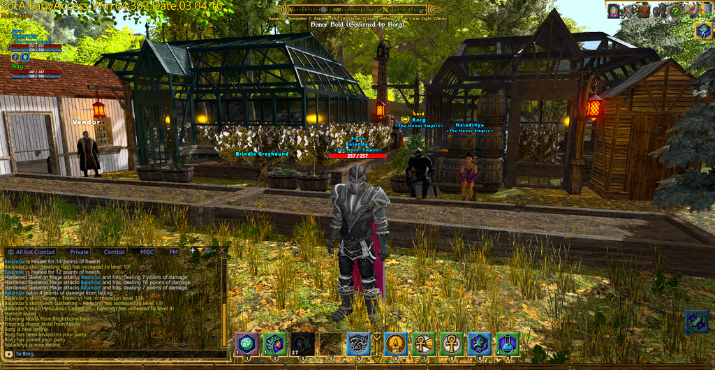 Farming lot at Honor Hold